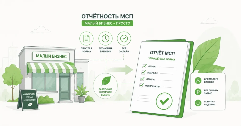 Отчётность МСП по отходам — ЭКОПРОМ